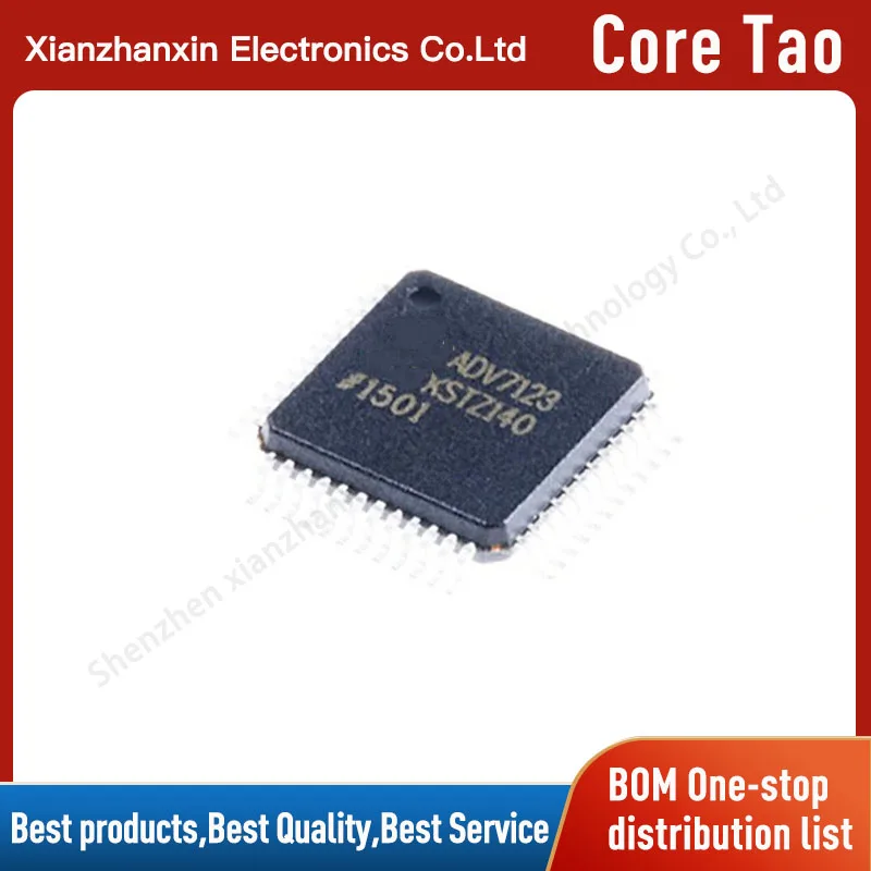 1pcs/lot ADV7123KSTZ140 ADV7123KST140 ADV7123 QFP48 D/a converter chip