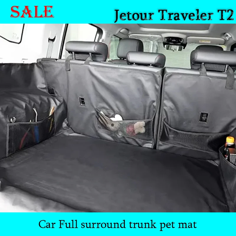 

Подходит для Chery JETOUR Traveler T2 2023-2024, коврик для домашних животных в багажнике автомобиля, модификация, коврик для домашних животных в багажнике с объемным звуком, подушка для салона автомобиля