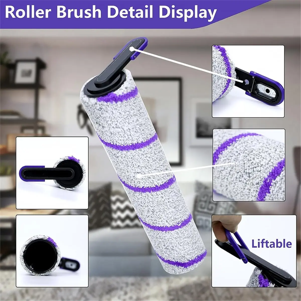 

T65C! Запасные части для пылесоса S20 Pro / X-Clean 10: роликовая щетка, HEPA-фильтр, аксессуары