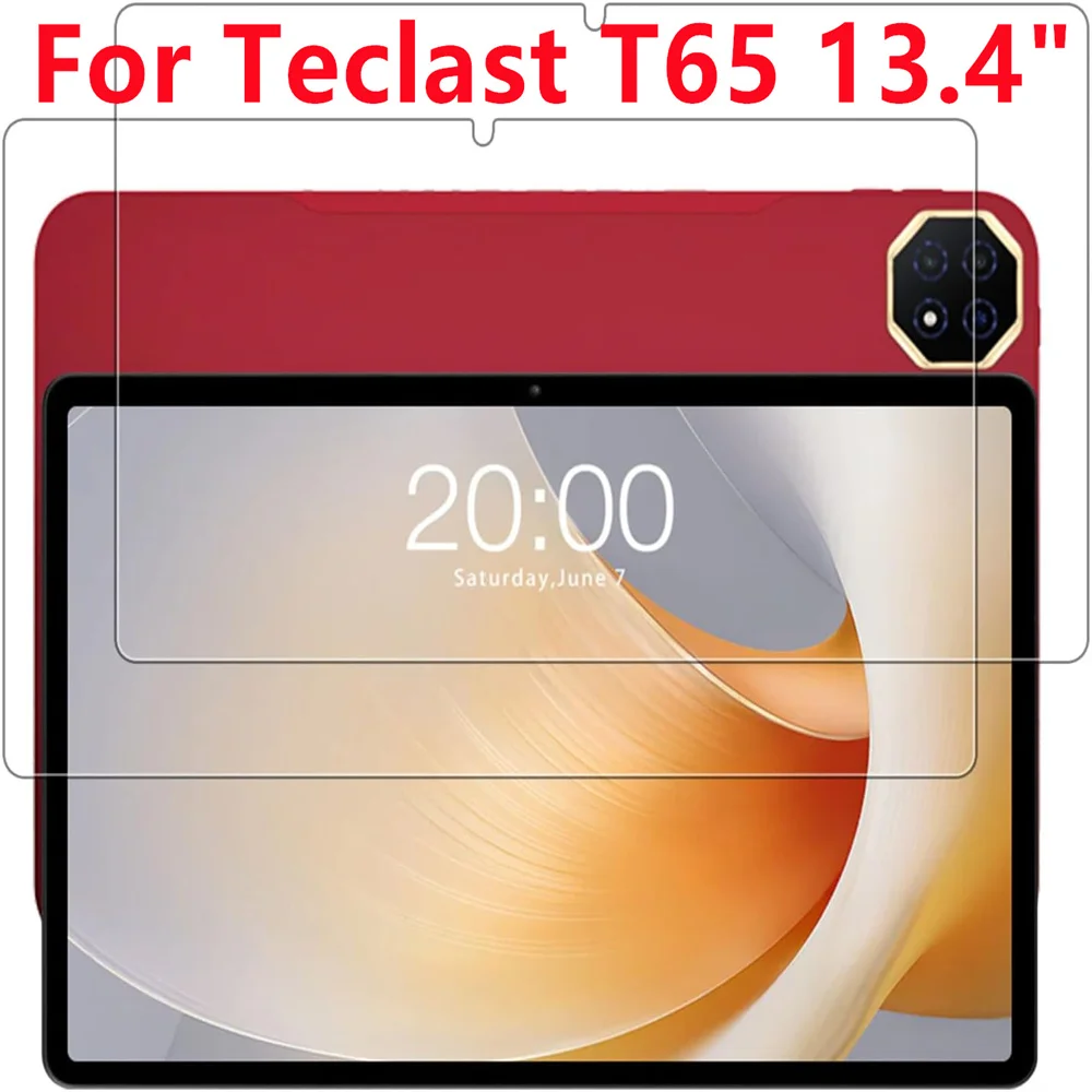 2 Stück 9H Panzerglas Displayschutzfolie für Teclast T65 Max Plus T50 T60 Pro M50S P50T Mini 8.7 11 13.4 Zoll HD Schutzfolie