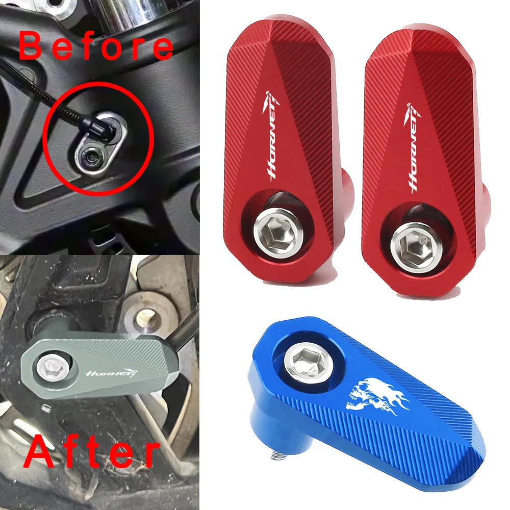 

For HONDA Hornet CB750 CB 750 Motorcycle Front Rear Wheel ABS Sensor Protection Accessories 6 Colors
