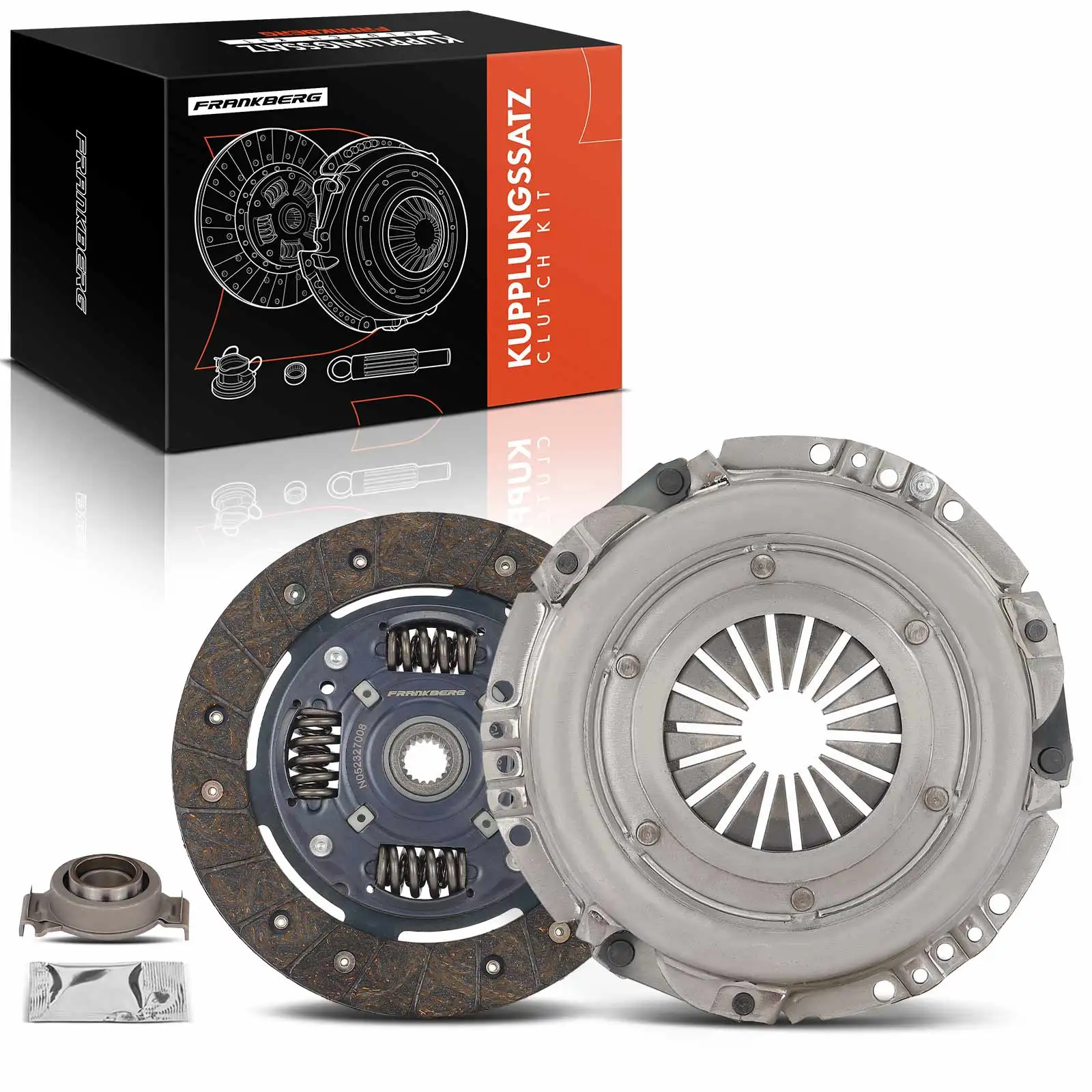 Frankberg 1x Koppelingsset voor Fiat Panda 141 Panda Box/Hatchback Seicento/600 187 Uno 146 158 1.1L 1.0L 46780591 5952448