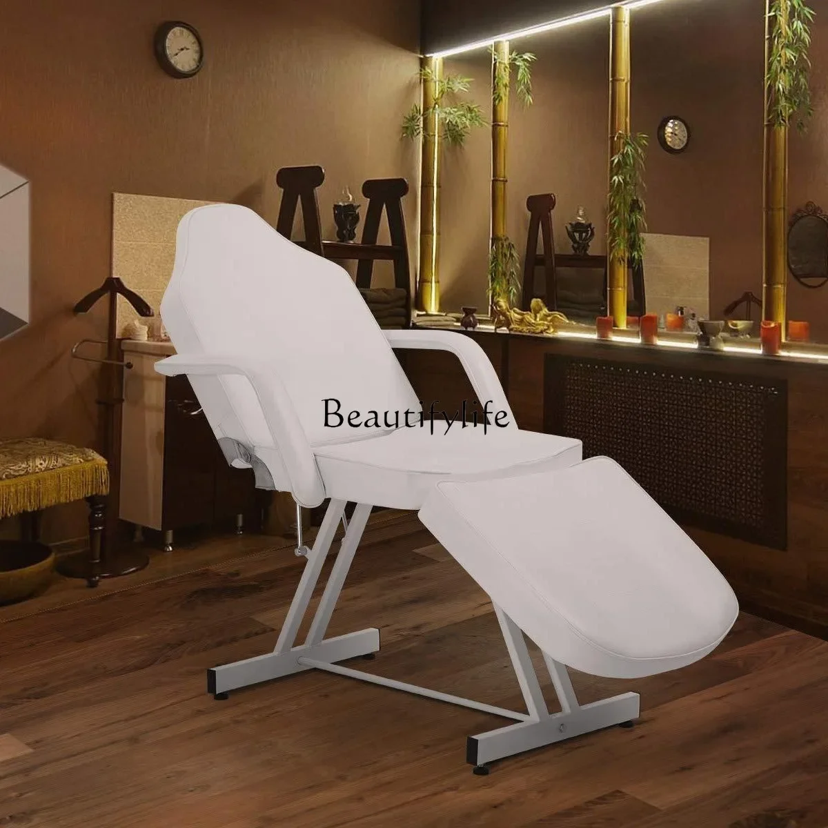 02 * سرير تجميل للتدليك الجديد كرسي تدليك محمول أثاث قص الشعر