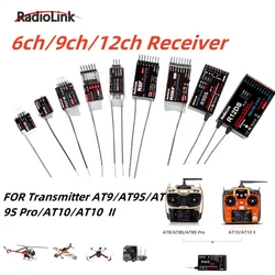 Gradiolink-オリジナルのrcレシーバー、r12dsm、r9ds、r6dsm、r6ds、2.4ghz、送信機、at9、at9s、at9s pro、at10、atii airplaneで動作