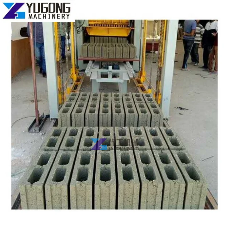 High Speed  Widely Used Can Make Many Kinds of Blocks Types Brick Making Machines Pavement Concrete Block Making Machine