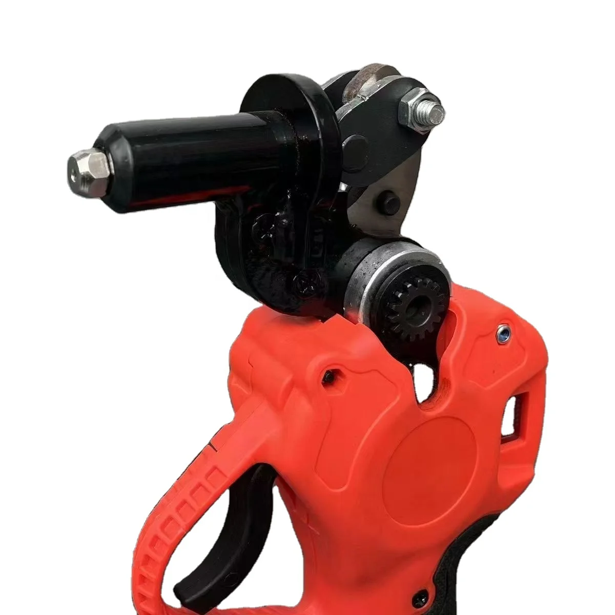 Rechargeable Brushless Cordless 3/4/5 mm Rivet Heads 21V Industrial Electric Rivet Gun with Lithium Battery