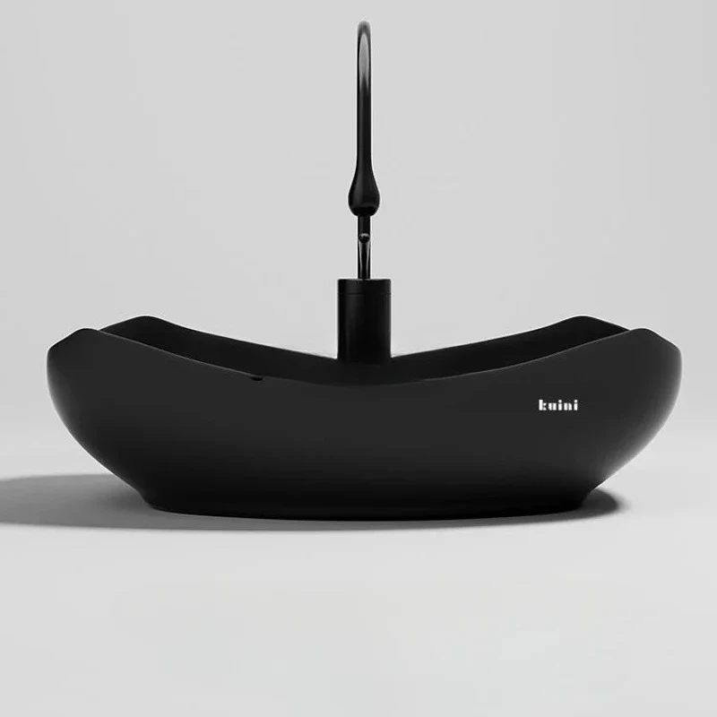 

Creative and simple washbasin on the washtable Art face wash basin Household design Sense Jane Europe Hotel basin