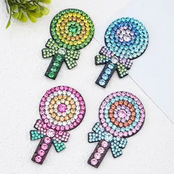 Patches Rhinestone Applique Sewing Decorative Badges Cute DIY For Clothing Jacket Backpack BX157