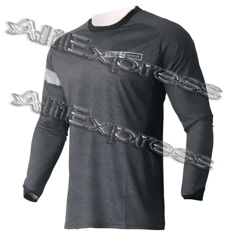 

Джерси серии Thor для гонок на мотоциклах, мужская и женская повседневная футболка с длинными рукавами для езды на велосипеде на открытом воздухе