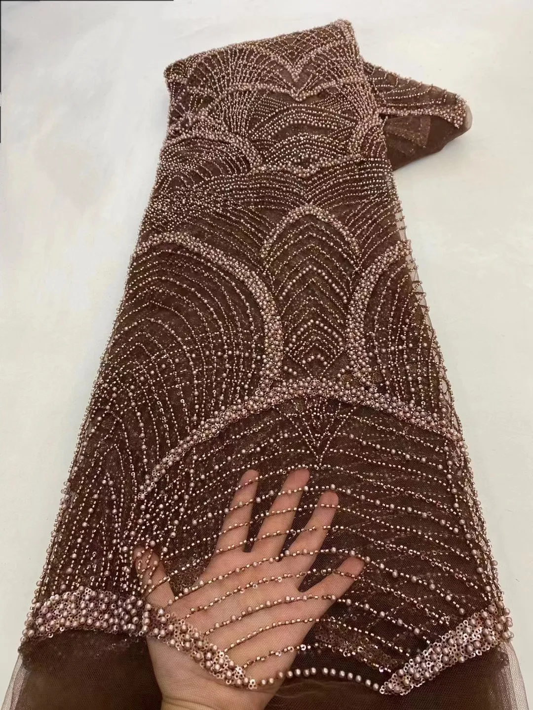 2 Style Lace Choice 2024 Luxurious Rhinestone Dubai Mermaid Long Party Gown Cloak Embroidered Beaded Pearl Crystal Evening Dress