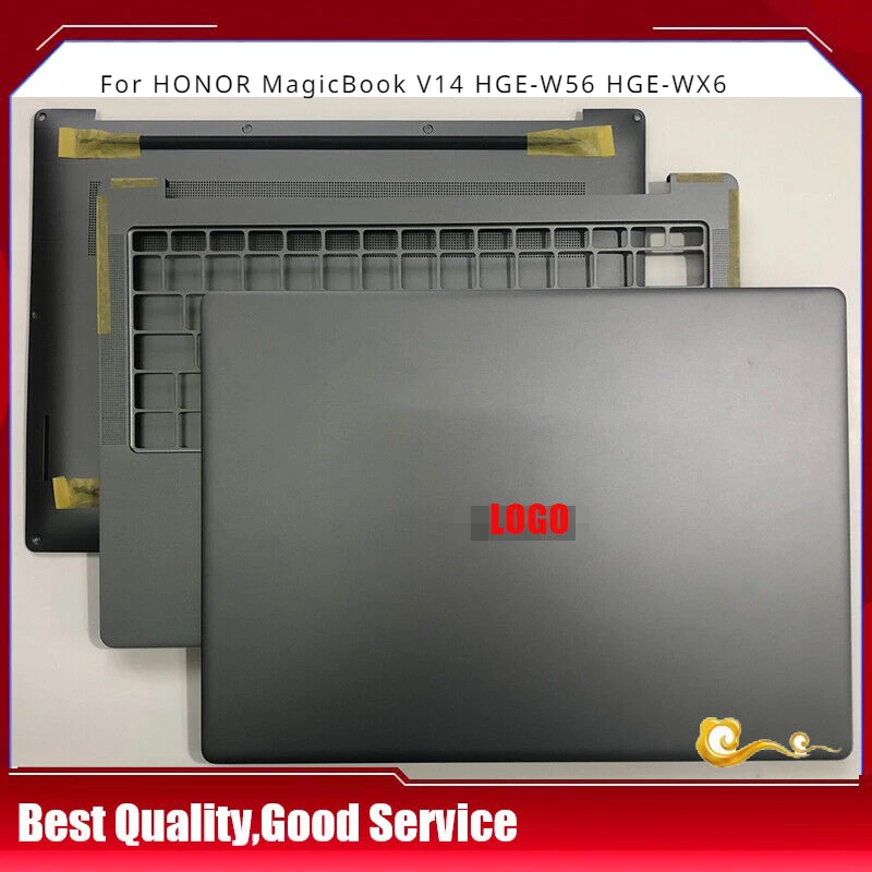 

New/org For Huawei HONOR MagicBook V14 HGE-W56 HGE-WX6 Screen LCD Back cover /Palmreat upper cover /Bottom Cover, Gray