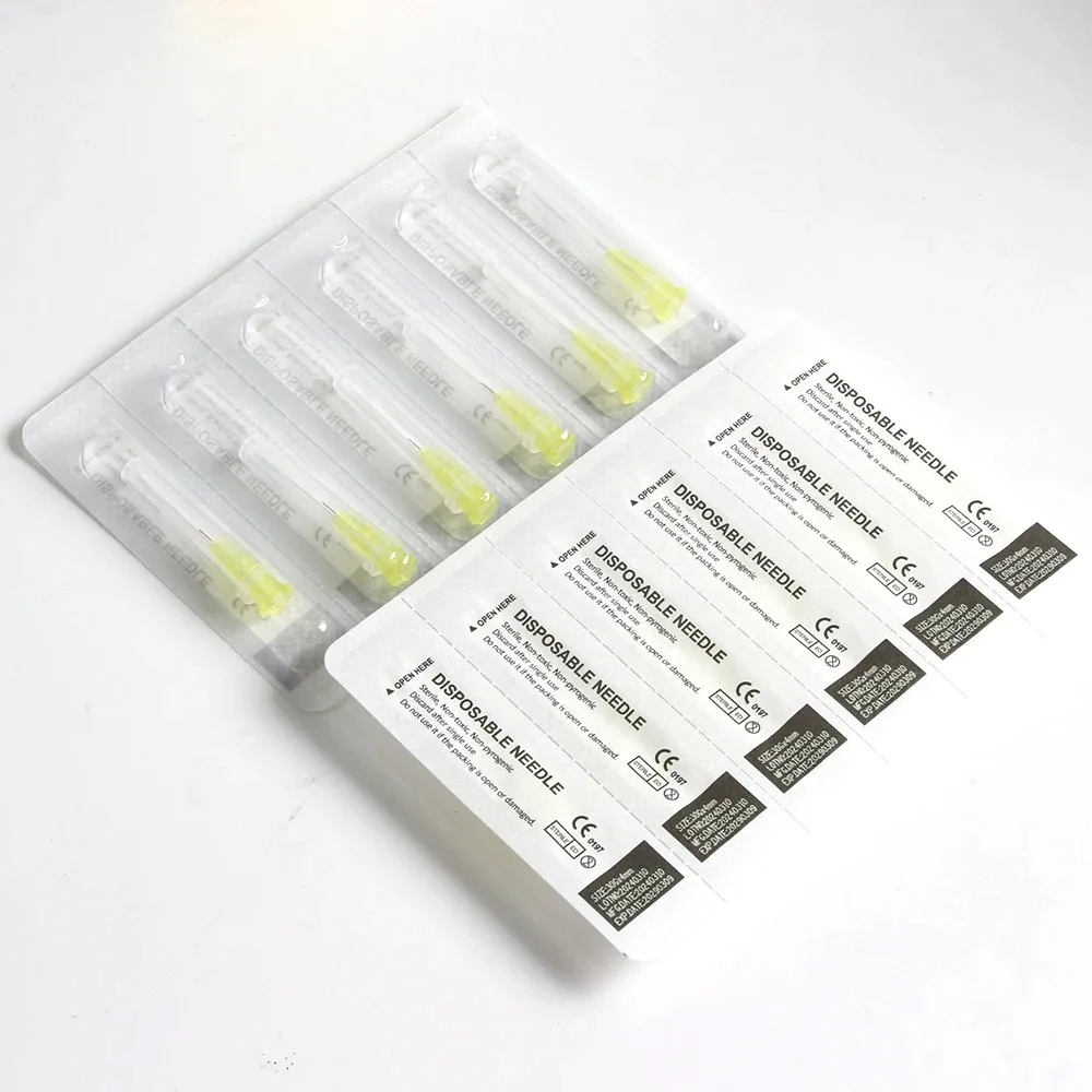 30G 4mm 6mm 8mm13mm 25mm Painless Independent Packaging Disposable Needle Tool Needles