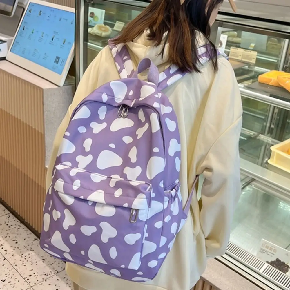 Mochila de gran capacidad para estudiantes, bolso escolar informal de nailon, bolso de hombro para ocio, niños y niñas