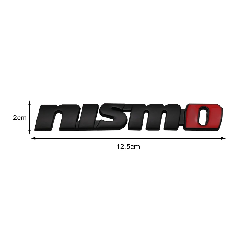NISMO Fashion Autoaufkleber Frontgrill-Emblem Kühlergrill-Abzeichen Aufkleber für Nissan Nismo Qashqai Teana X-Trail T32 T31 Tiida Juke – Detail 8