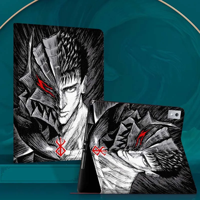 

Berserk Fashion Anime Tablet Case For Xiaoxin Legion Tab Y900 Y700 K10 M10 P11 Pad Pro GT Plus 3rd Gen 4 8.8 11 11.5