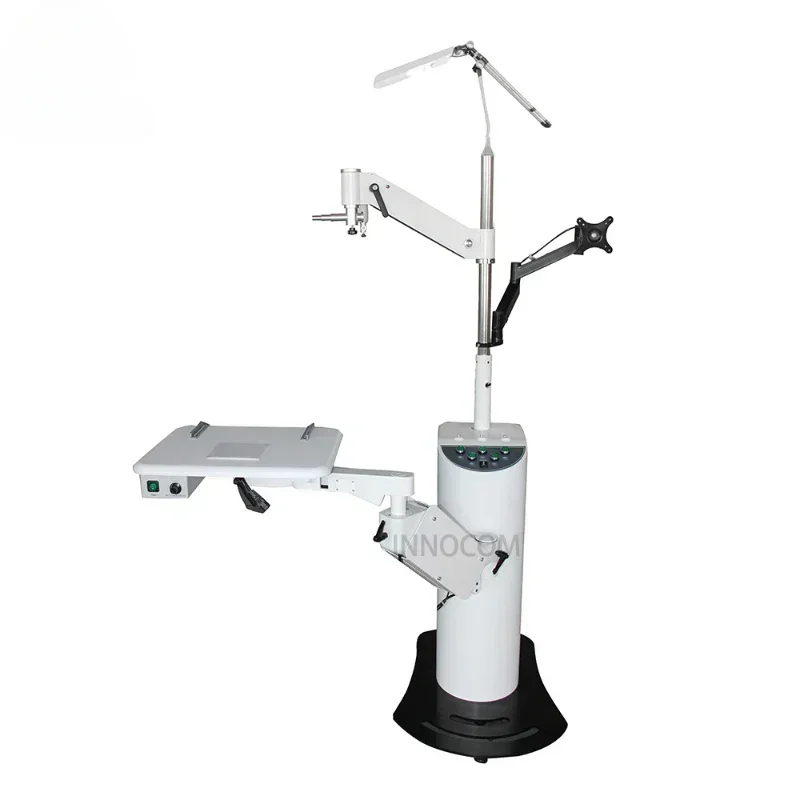 Portable Smart Optics Instruments Ophthalmic Chair Unit Metal Combination Table for Hospital Optical Examination