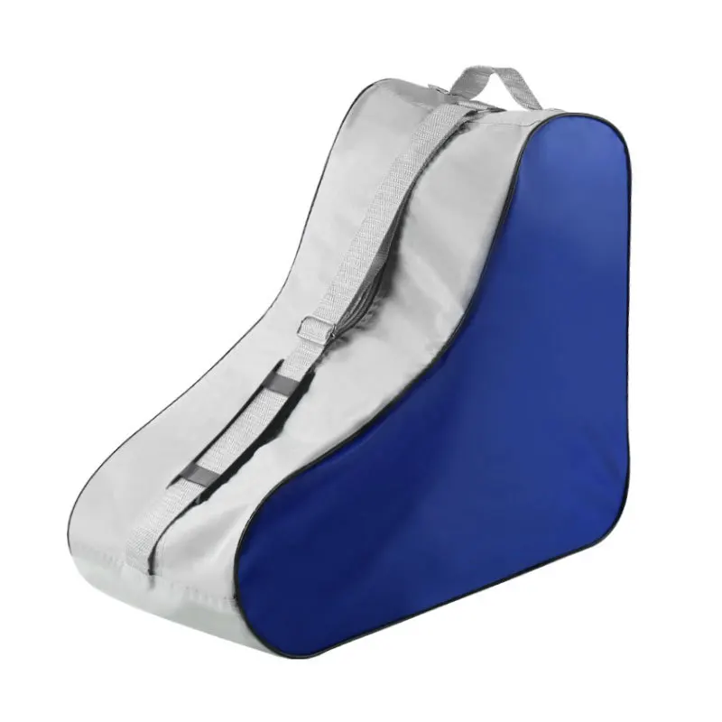 Roller skates handbag, large universal roller skates set bag, color-blocking waterproof roller skates backpack