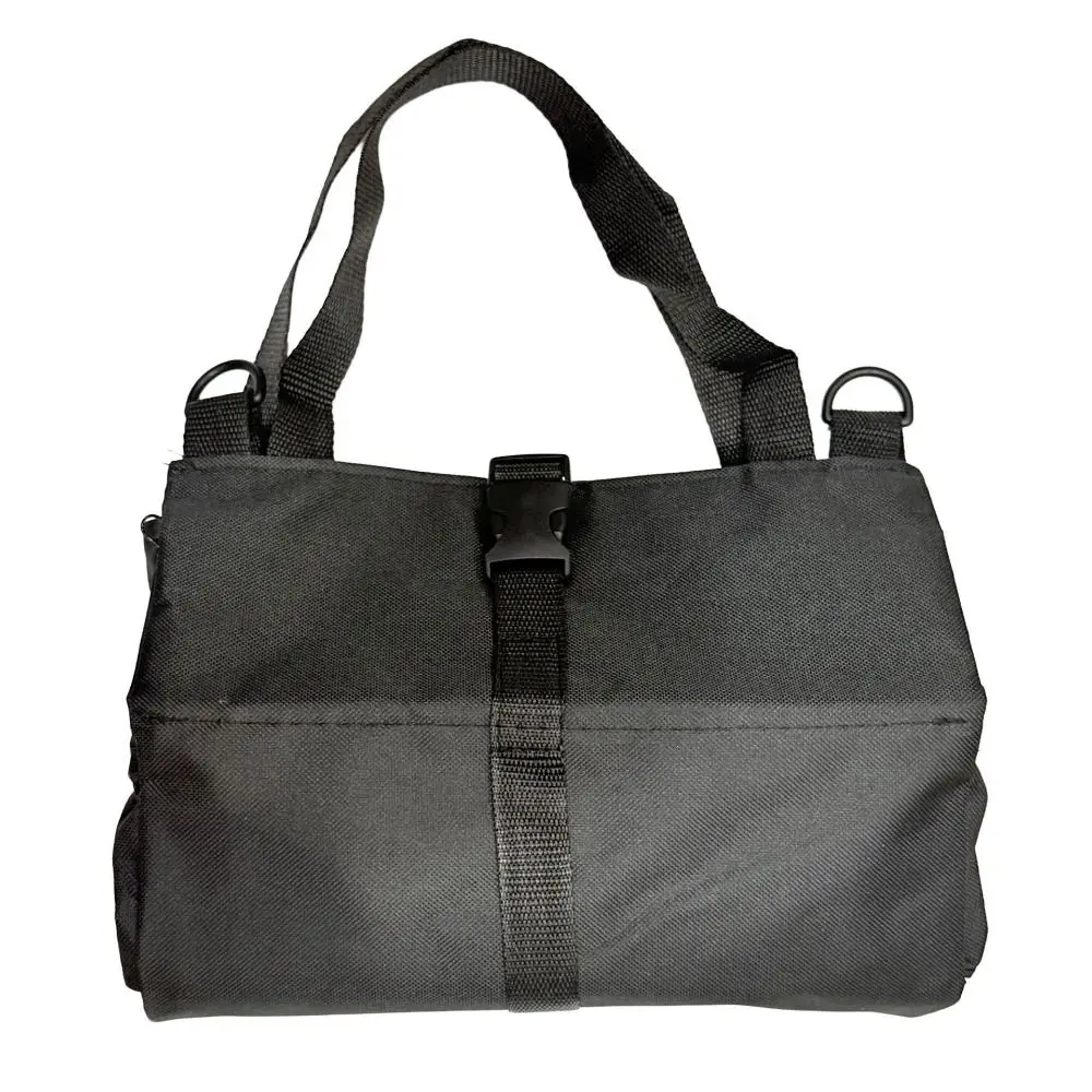 Multi-pocket Folding Reel Rolling Tool Bag Separate Storage Portable Multi-function Tool Box Handbag Oxford Cloth