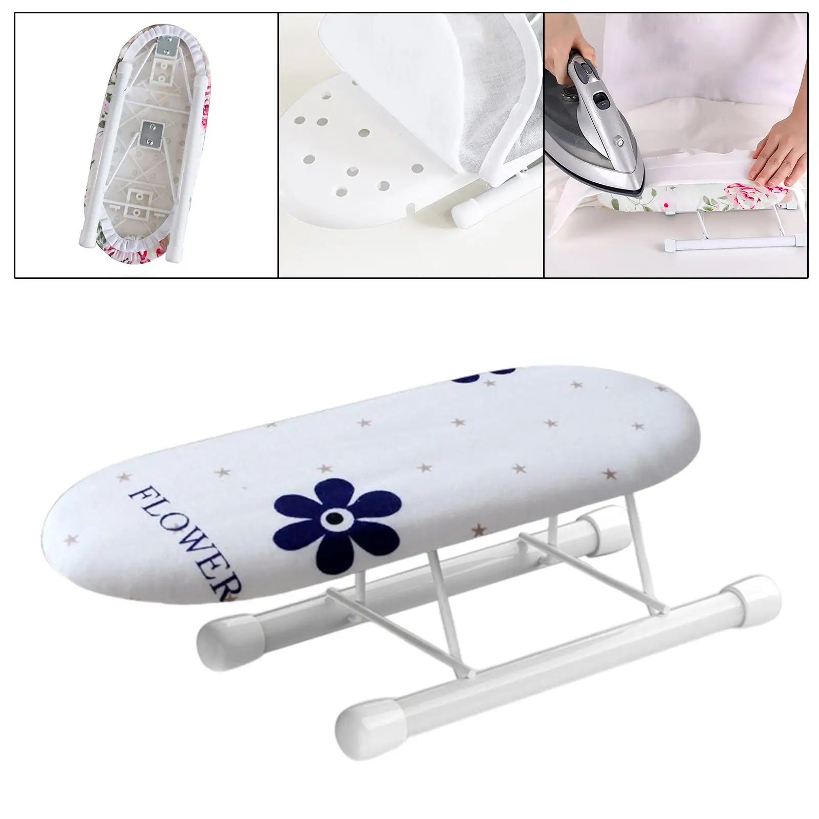 Ironing Board with Folding Legs Mini Folding for Dorms Room