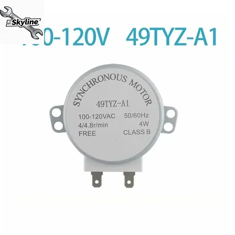 49TYZ-A1 microwave oven motor rotary table motor permanent magnet synchronous motor 100V-120V 4/4.8 rpm
