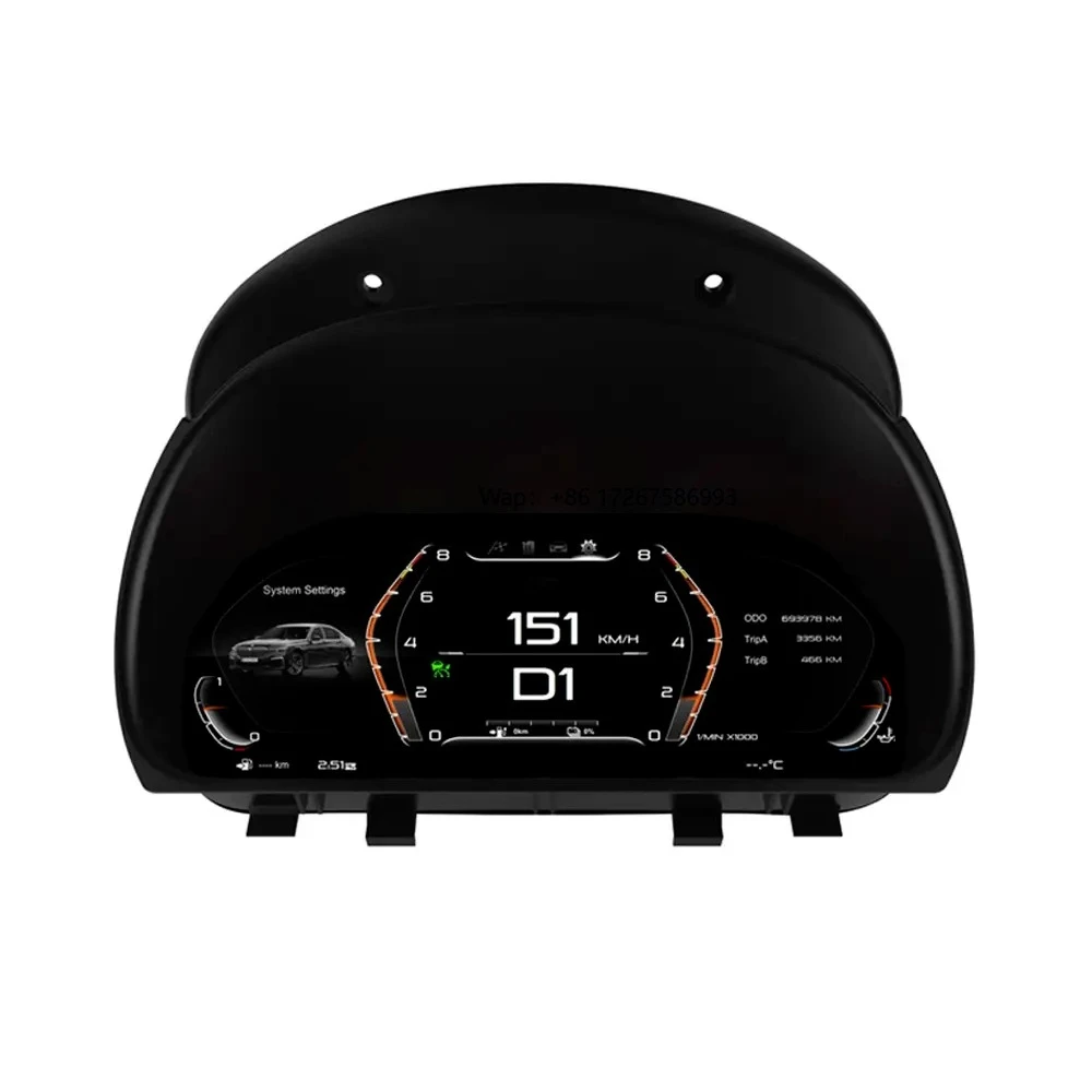 

Speedometer Digital Cluster LCD Dashboard for 3 Series E90 E91 E92 2006-2012 Instrument Cluster