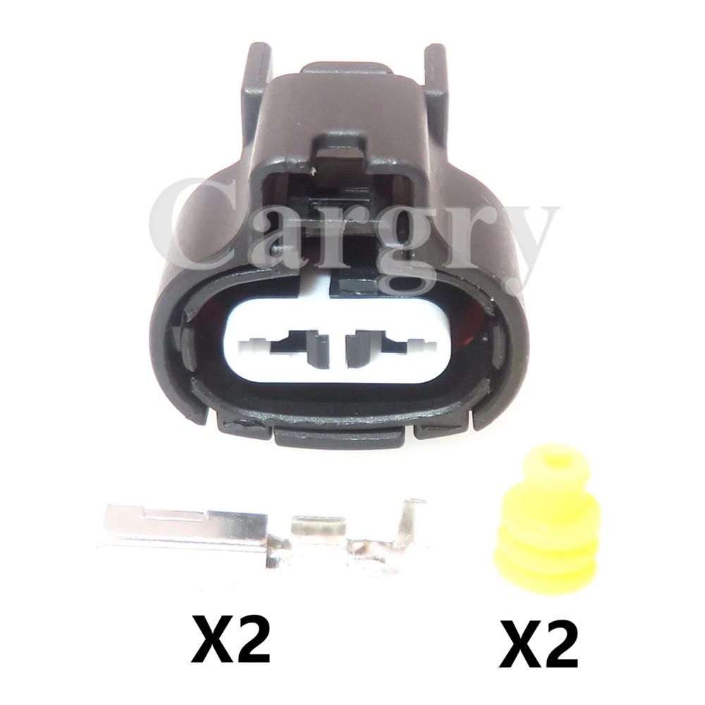 1 Set 2P 90980-11163 7283-1224-30 7283-1224-10 AC Assembly Car Intake Air Temperature Sensor Wire Socket Auto Waterproof Plug