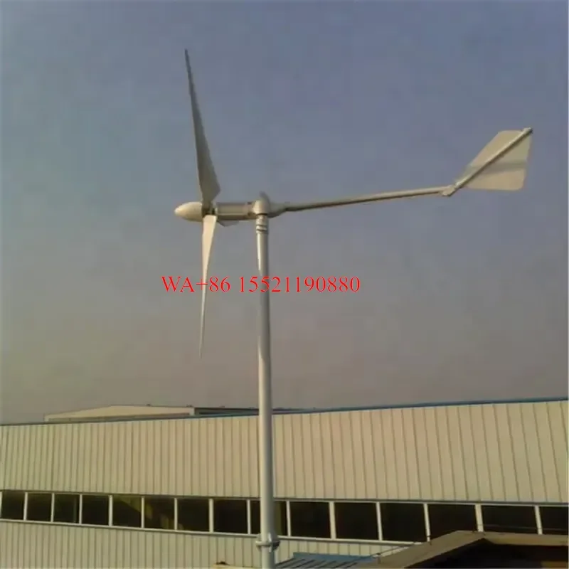 WMWMNU 10KW 20KW Home Wind Turbine System with Controller Inverter Battery for 3KW 5KW 10KW Wind Power Generator Kit