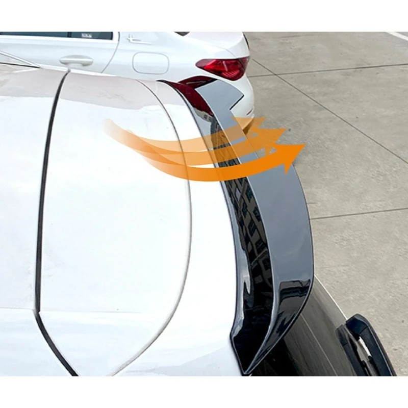 For Volkswagen Tiguan MK2 R-Line 17-23 Car Rear Roof Spoiler Tail Wing Lip Diffuser Exterior Modification Auto Accessories Parts