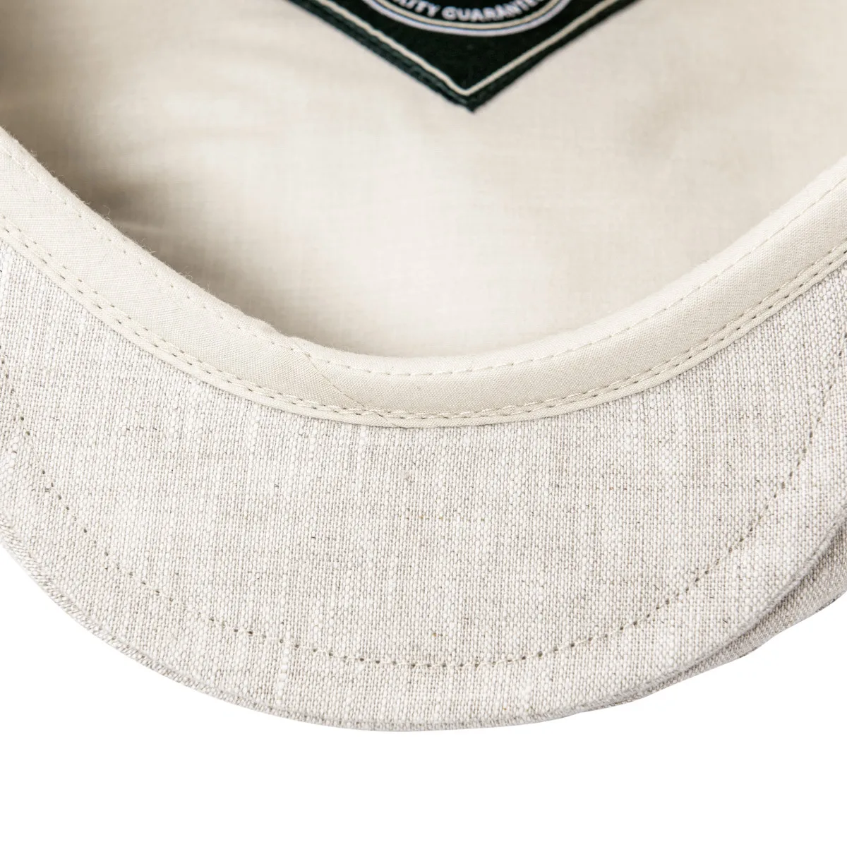 BOTVELA Linen Flat Cap for Men Women Herringbone Linen Newsboy Cap Lightweight Driver Ivy Hat Bakerboy Hat Summer Boina for Male
