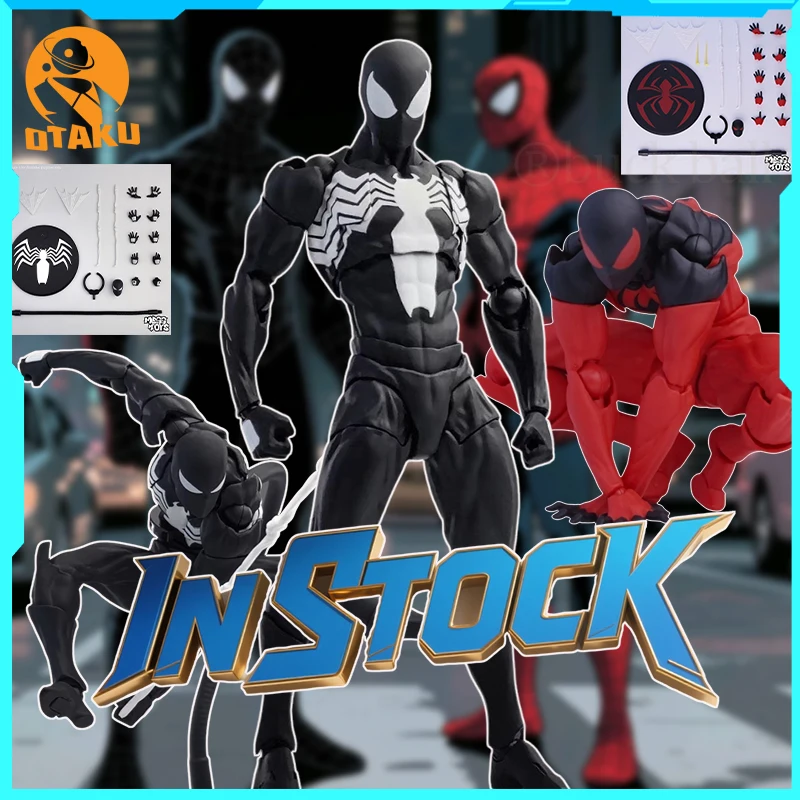 

In Stock Mess Toys Spiderman Black Suit Neighbor Symbiote Figure Ct Toys Spiderman Mafex 185 Scarlet Neighbor Figures Gifts Toys