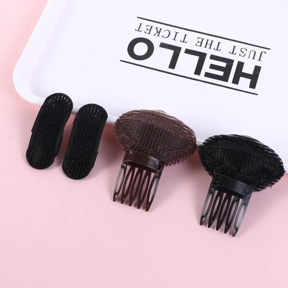 1/4pcs Hot Lady Girl for Women Fluffy Puff Hair Head Cushion Volume Hair Base Bump it Up