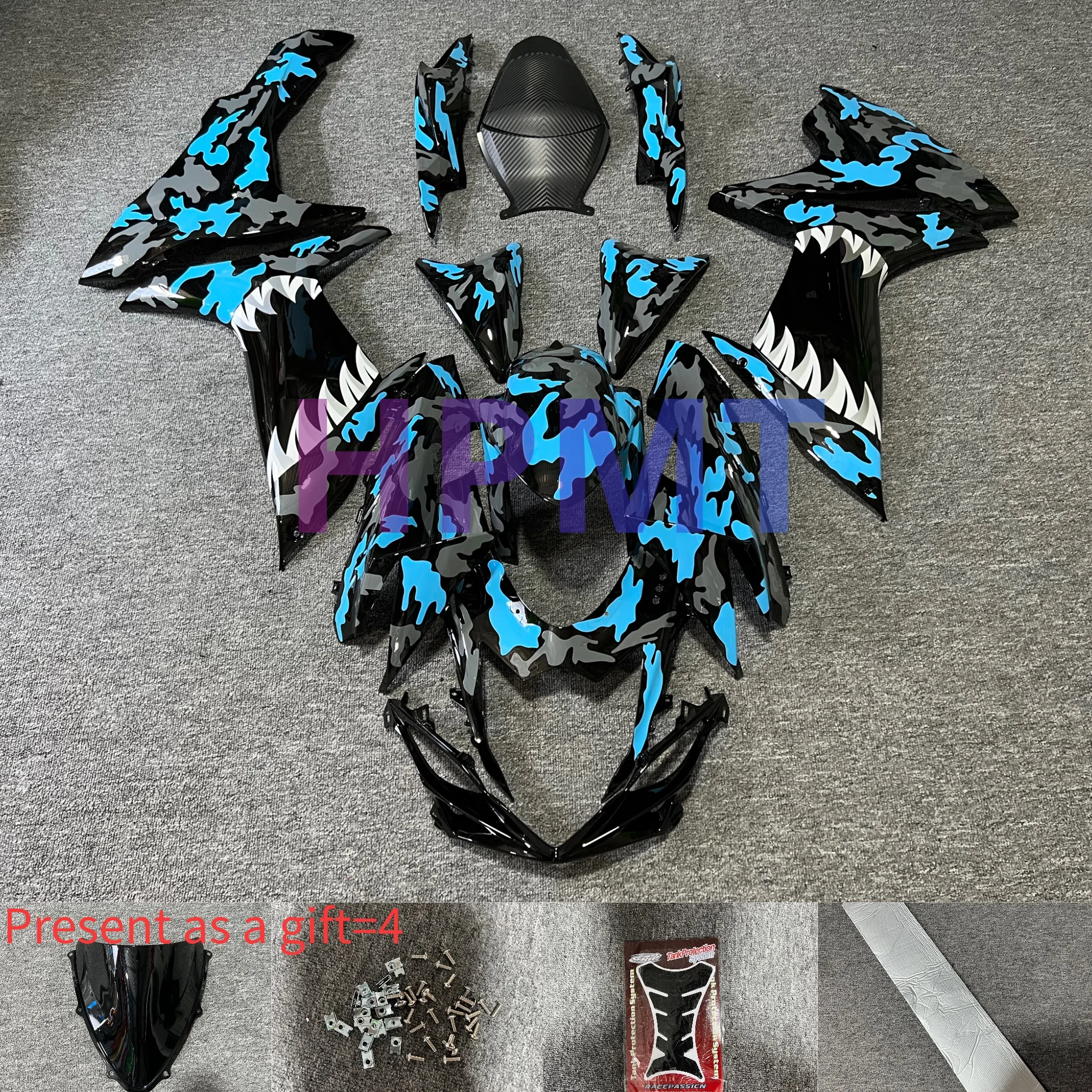 

New ABS Fairings Kit Fit For Suzuki GSX-R600 750 K11 L1 L2 2011-2024 2011 12 13 14 15 16 17 18 19 20 21 22 23 24 Bodywork Set