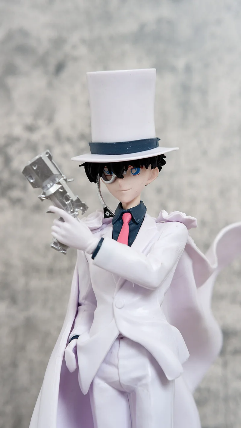 25 センチメートル名探偵コナンテイクザガン黒羽カイツアニメ手作りモデルアクションフィギュアデスクトップケース装飾飾りギフト