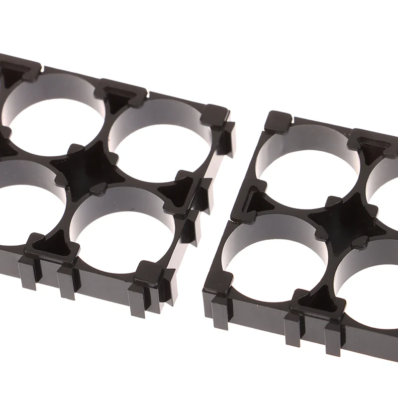 

10Pcs 18650 Battery Holder Anti Vibration Holder Bracket Li-ion Cell Holder Cylindrical Plastic Case Battery Holder 1x2 3x3