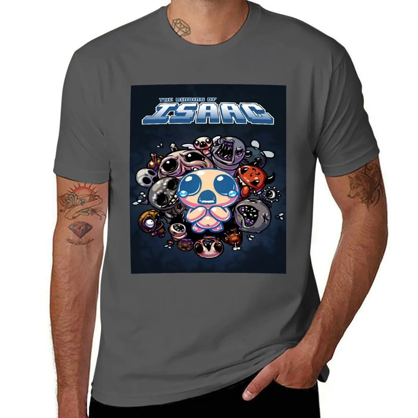 

Футболка «Привязка Исаака», мужская футболка, забавные футболки, темный юмор, мужские футболки, хлопковая футболка