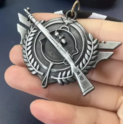 

Retro Metal Medal Sniper Training Honor Badge Fashion DIY Clothing Decoration Personalized Badge Unique Pins Gifts