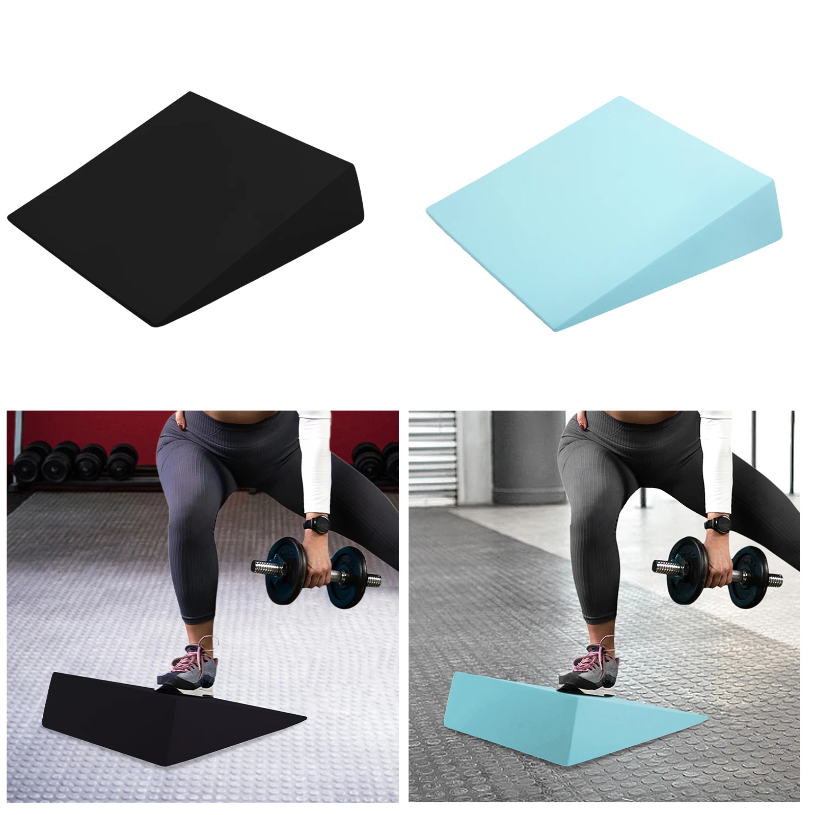 Squat Wedge Incline Wedge Professional Slant Board Calf Stretcher for Balancing Practice Pilates Tight Calves Home Gym Workout