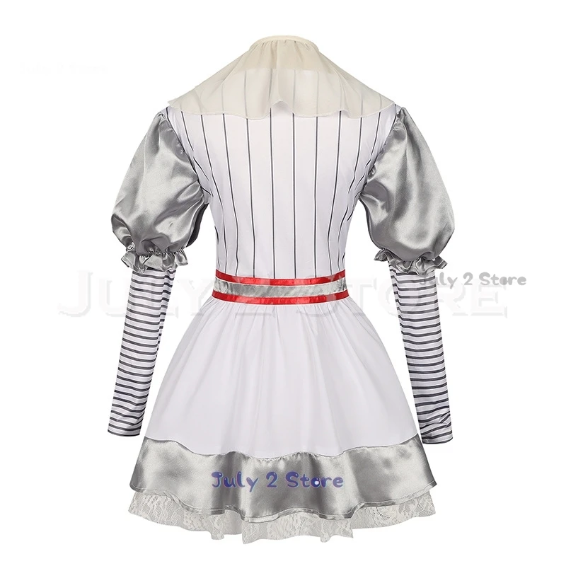 هالوين القاتل زاحف مهرج تأثيري زي للنساء ، الزي الرعب ، السراويل التنكرية ، مخيف ، كرنفال ، حزب