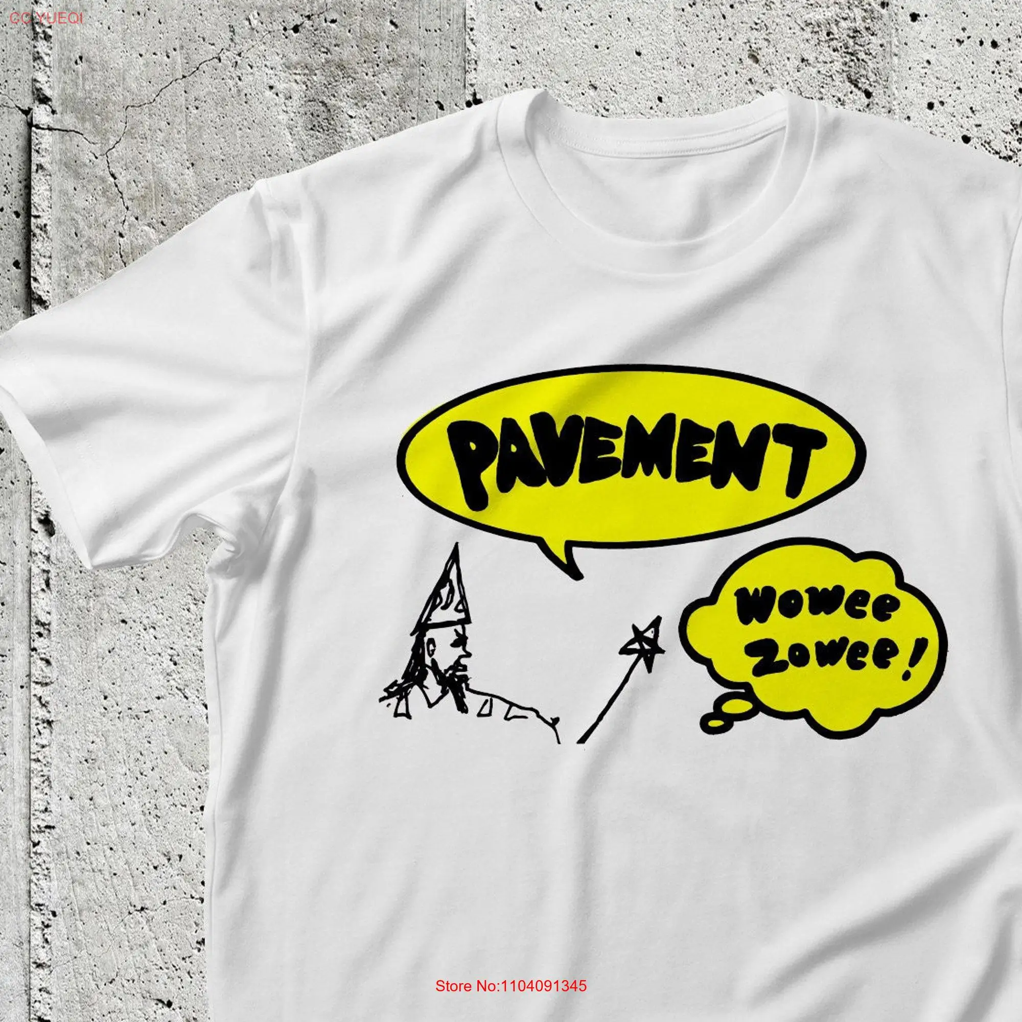 Pavement Wowee Zowee T Shirt long or short sleeves