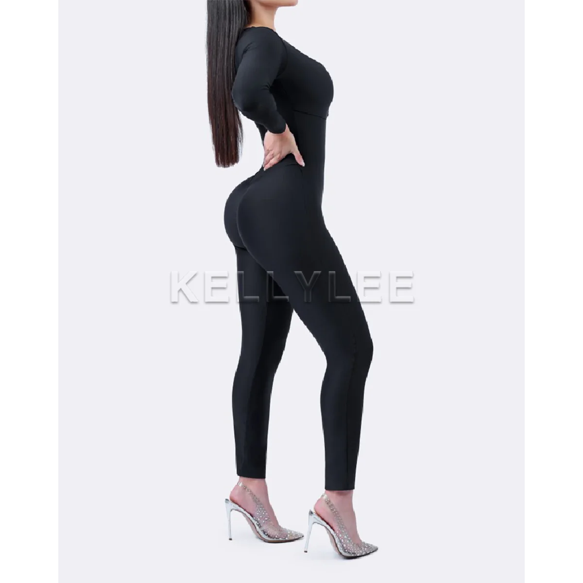 Tight Shaped Up Long-Sleeve Fajas Colombianas 2024 Front Breasted Full Body Shaper Slim Fit Invisible Complete Bodysuits Girdle