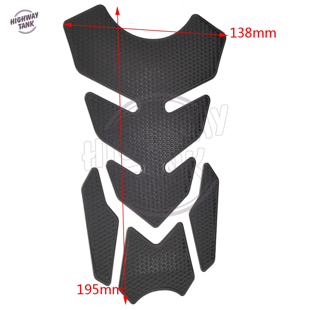 3D Motorcycle Sticker Decal Gas Stookolie Tank Pad Protector Case Voor Yamaha Suzuki Kawasaki Honda Bmw Harley