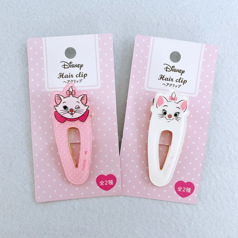 

Disney Marie Cat hairpin cute cartoon duckbill clip anime creativity girl headwear bangs hairpin birthday gift Anime periphery