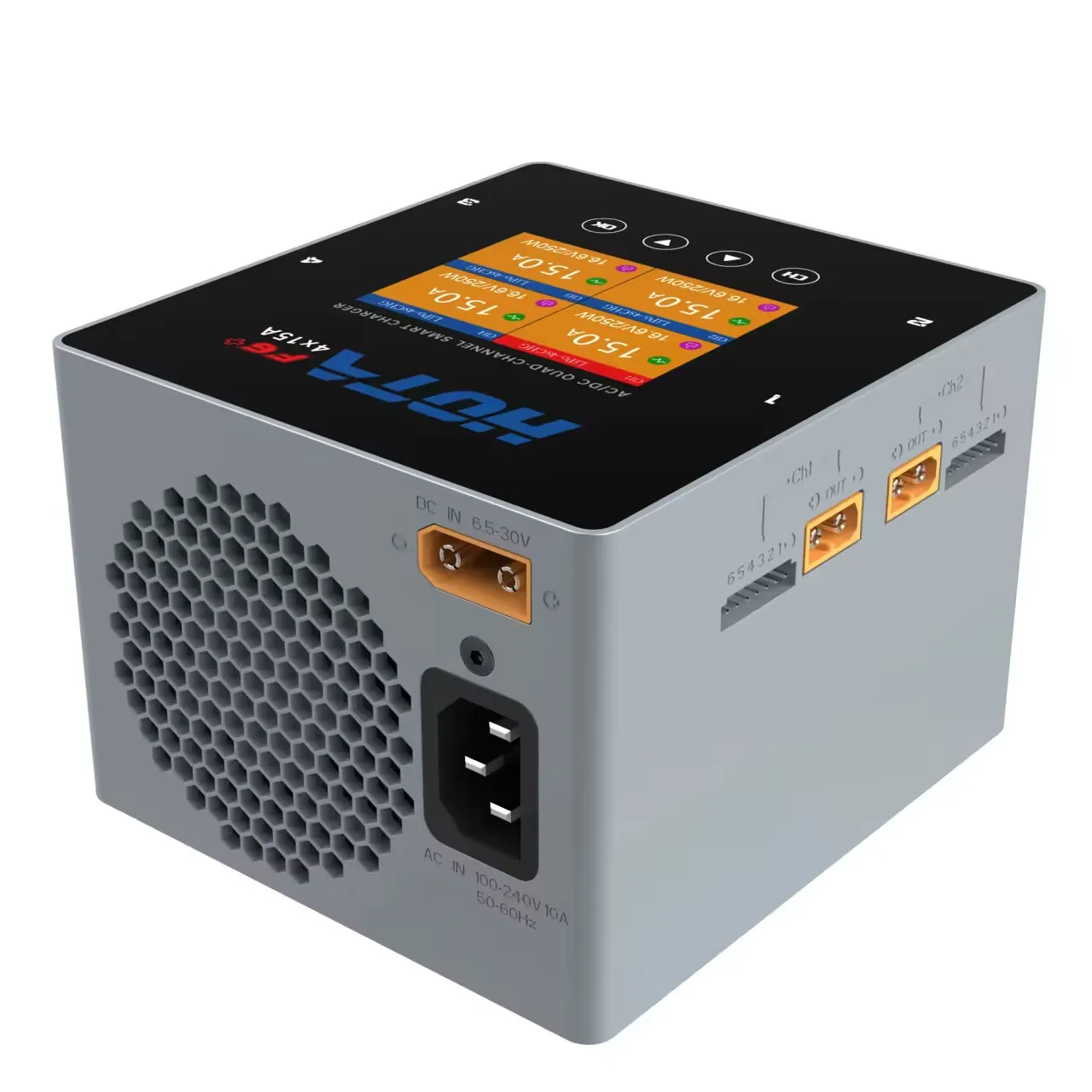 HOTA F6+AC 500W DC 1000W 15A Balanced Charger Multifunctional Intelligent Lithium Battery Charger