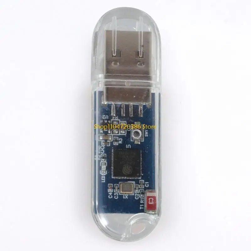 K0EA USB Dongle WiFi Plug Adapter USB Gratis untuk P4 9.0 Sistem Cracking Serial Port ESP32 Modul WiFi