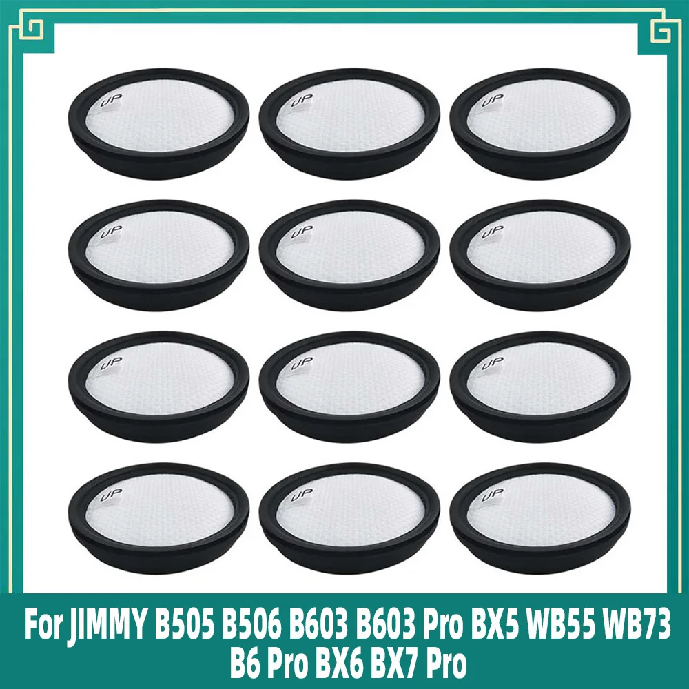 For JIMMY B505 B506 B603 B603 Pro BX5 WB55 WB73 B6 Pro BX6 BX7 Pro Robot Vacuum Cleaner Mite Remover Hepa Filter  Part Kit