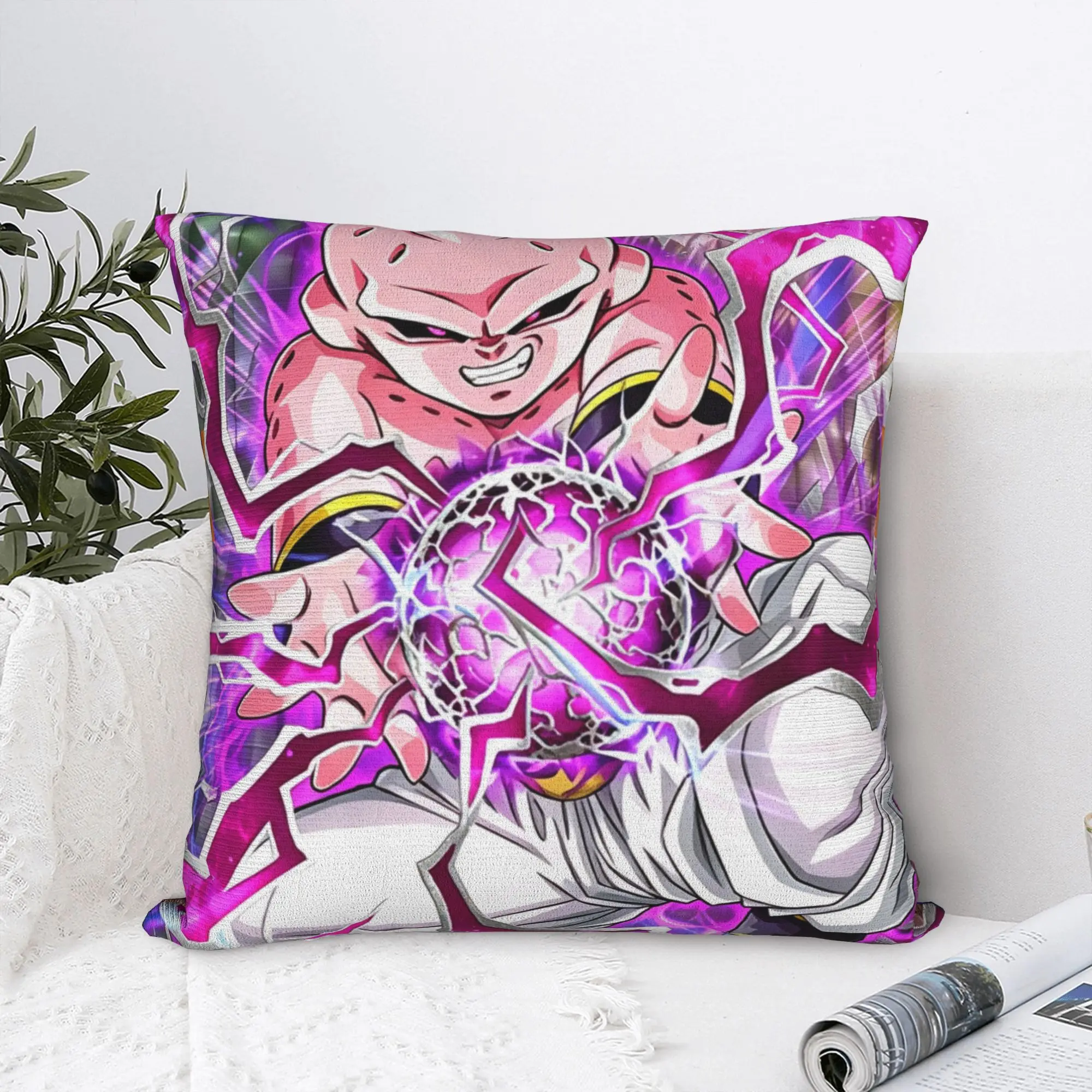 D-Dragon B-Ball Supers Buus Pillow Covers Decor Home Monster Majins Modern Cushion Cover Car Pillowcase
