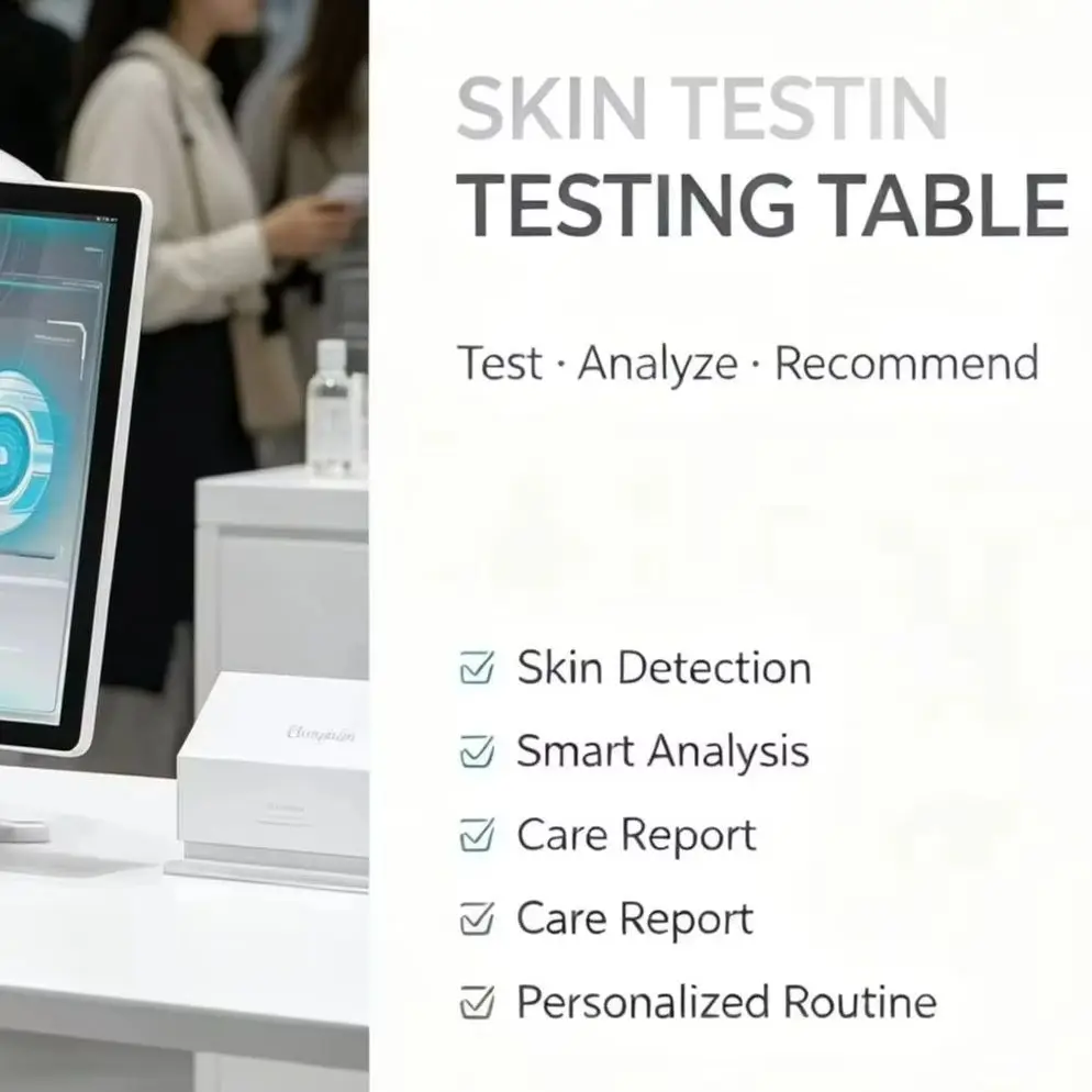 Intelligent Multi‑Spectral AI Skin Analysis Machine Skin Condition Assessment Scanning Equipment for Skin Care Center