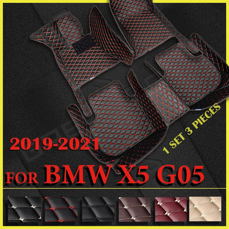 

Car Floor Mats For BMW X5 G05 Five Seats 2019 2020 2021 Custom Auto Foot Pads Automobile Carpet Cover Interior Accessories