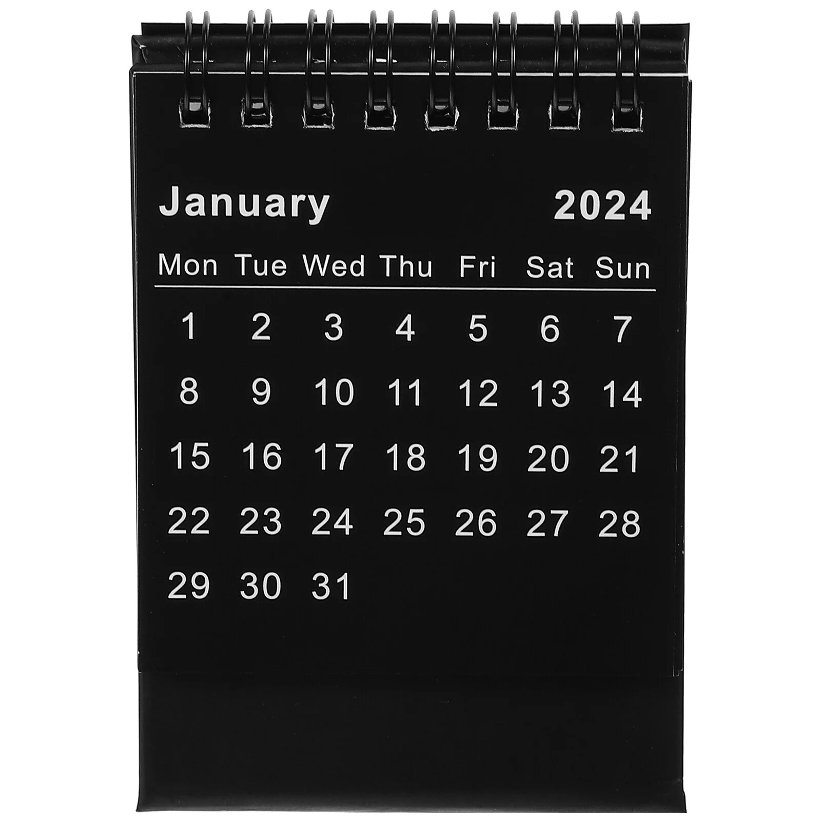 2024 Mini Desk Calendar Desktop Home Standing Creative Paper Table Office Ornaments