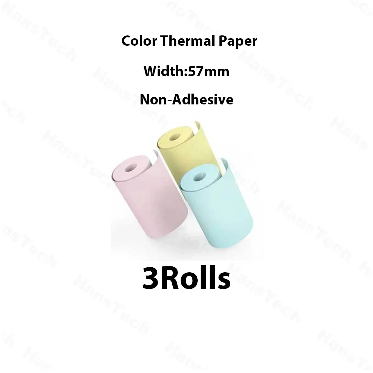 Printing Paper Printer Compatible with Portable Thermal Paper Rolls 5 Packs of Thermal Printing Paper Student Memo DIY